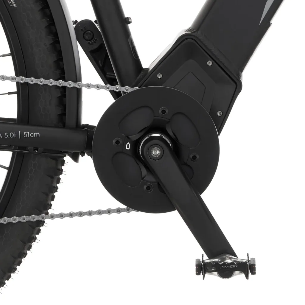 Herren E-Bike ATB, 29 Zoll, Rahmengröße 46cm, 10-Gang Kettenschaltung, schwarz matt, TERRA 5.0i