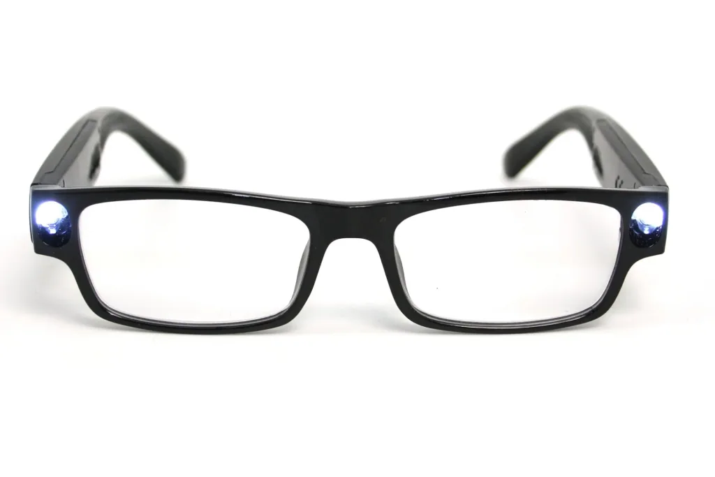 Lesebrille Workerstyle mit LED, +2,0 Dioptrien