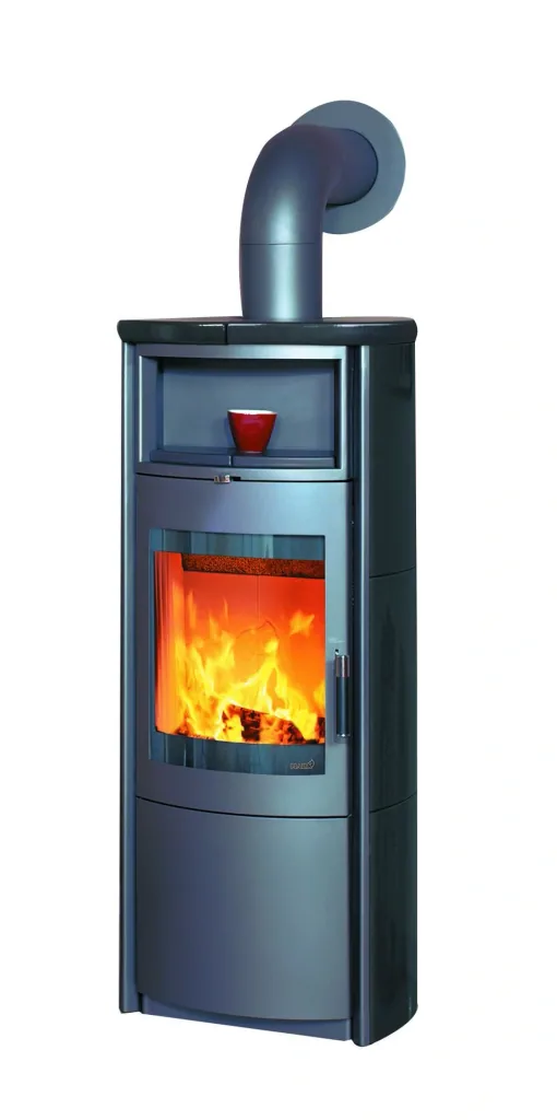 Kaminofen Nika ECOplus (5 kW) meteor-schwarz, Dauerbrand, 3in1-Komfortregelung