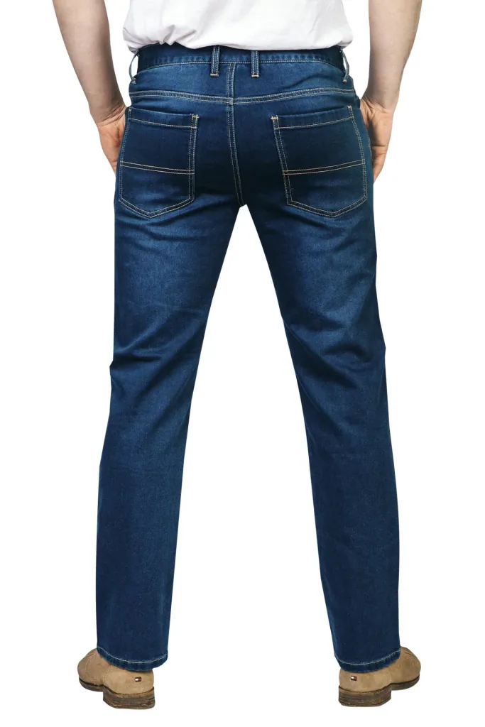 Joggpants aus Stretchdenim, Farbe bluestone, Gr.50