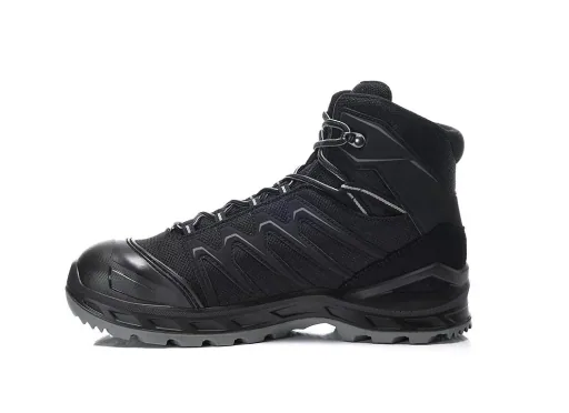 Sicherheitsstiefel LARROX Work GTX black-grey Mid S3 CI Gr. 47