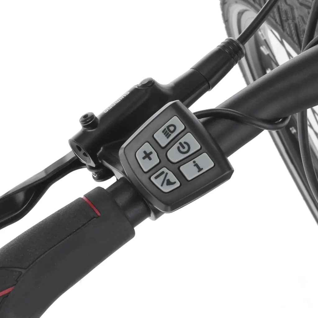 Herren E-Bike Trekking, 28 Zoll, Rahmengröße 50 cm, 8-Gang Kettenschaltung, anthrazit matt, VIATOR 2.0