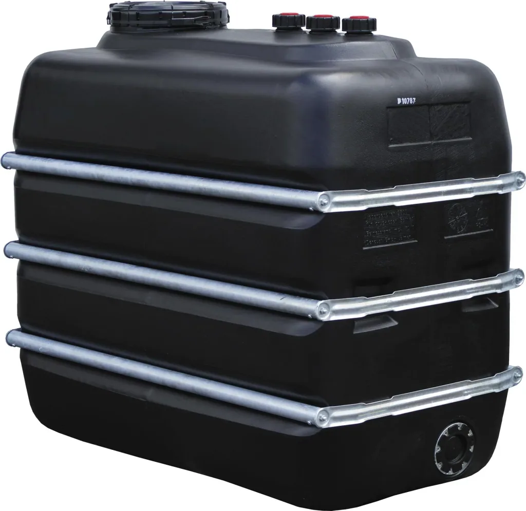 Raumspartank 2500 L, schwarz