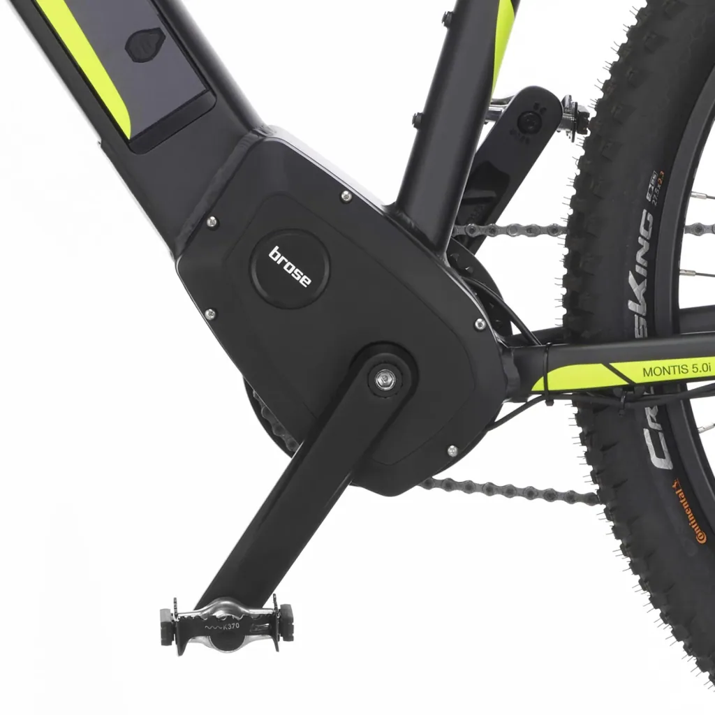 Unisex E-Bike MTB, 29 Zoll, Rahmengröße, 51 cm, 10-Gang Kettenschaltung, schiefergrau matt, MONTIS 5.0i