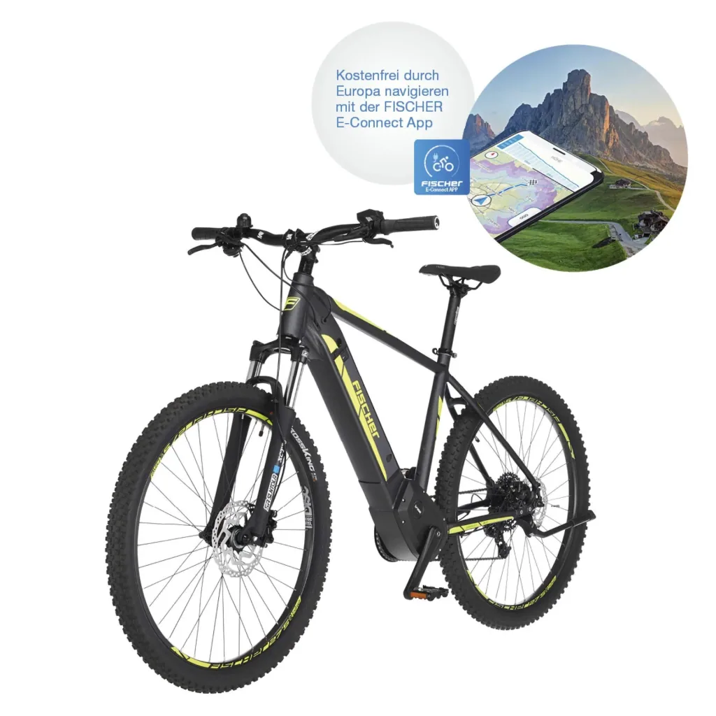 Unisex E-Bike MTB, 29 Zoll, Rahmengröße, 51 cm, 10-Gang Kettenschaltung, schiefergrau matt, MONTIS 5.0i