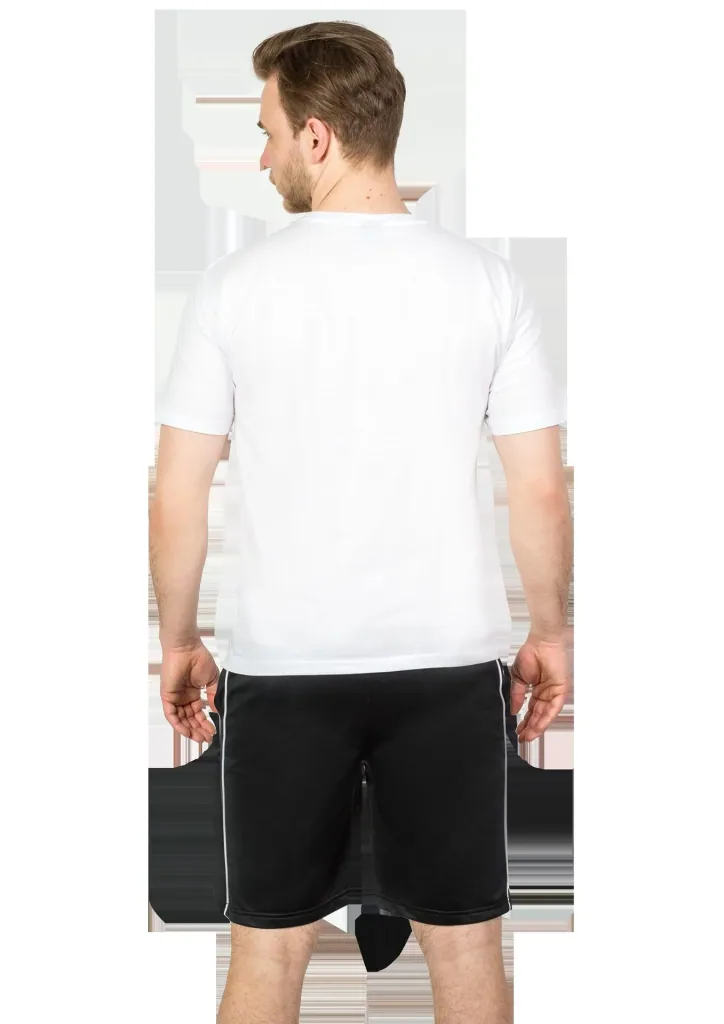 Freizeitshort mit 2 Seitentaschen, Farbe schwarz, Gr.2XL