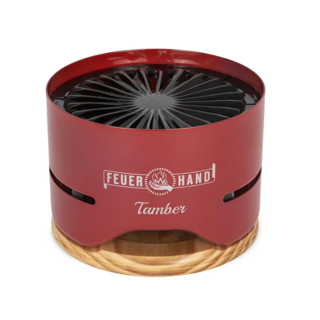 Tischgrill Tamber Farbe rot