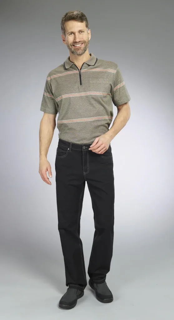 Stretchhose, Farbe schwarz, Gr.52