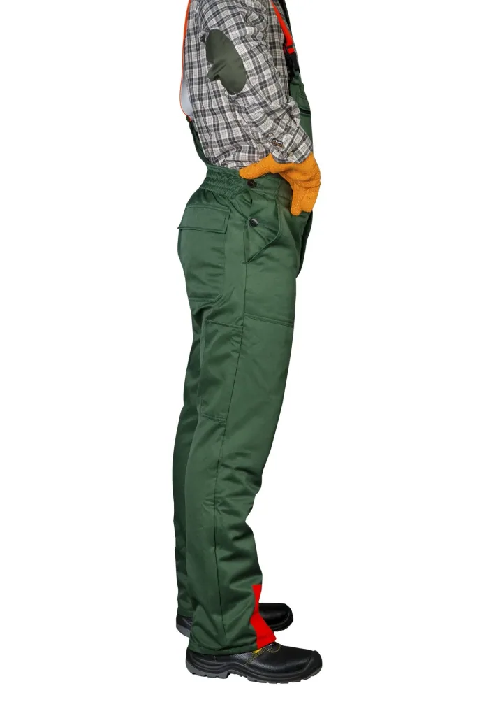 Schnittschutz Sicherheits Starter Set: Hose Gr.56, Helm, Handschuhe