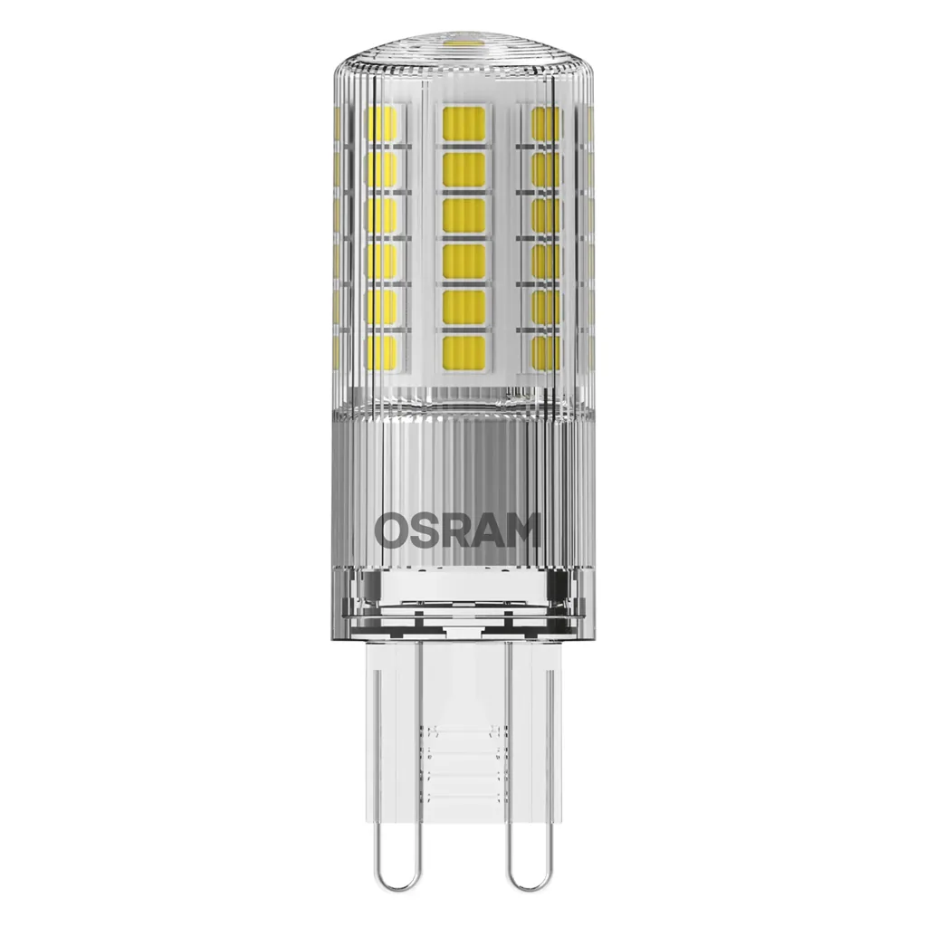 LED Star PIN Stiftlampe mit 4,8 Watt, G9, warmweiß, klar