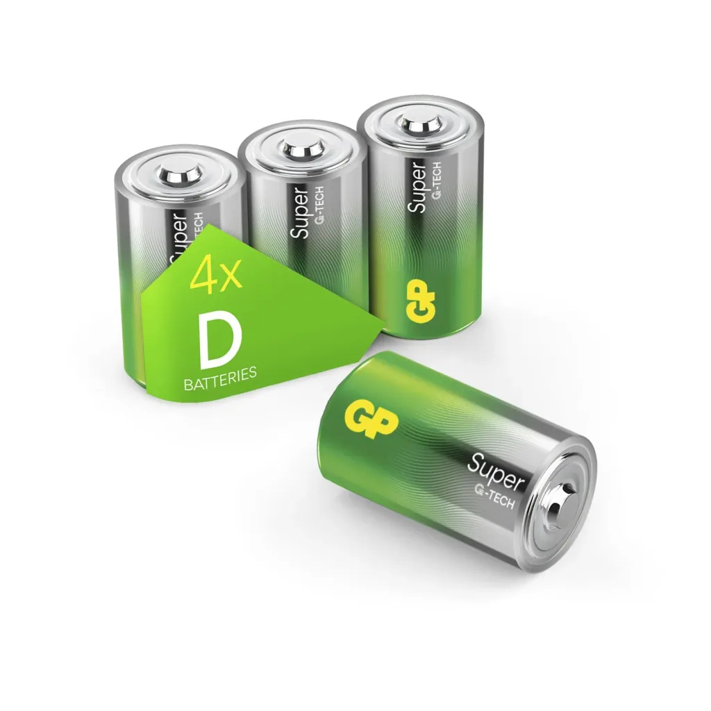 SUPER Baby C Alkaline Batterien - 4 Stück