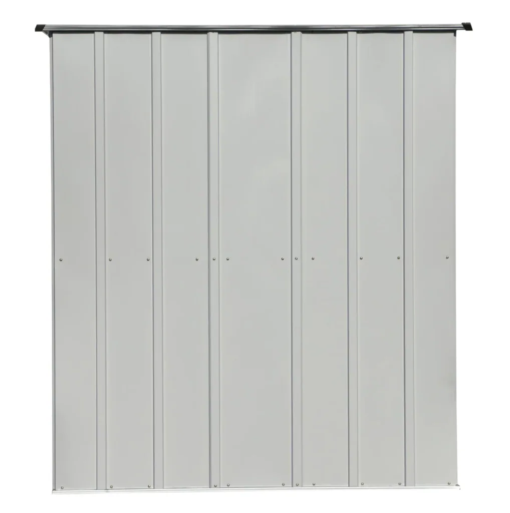 Geräteschrank 5x3 lichtgrau/anthrazit 1,72 x 1 x 1,89 m