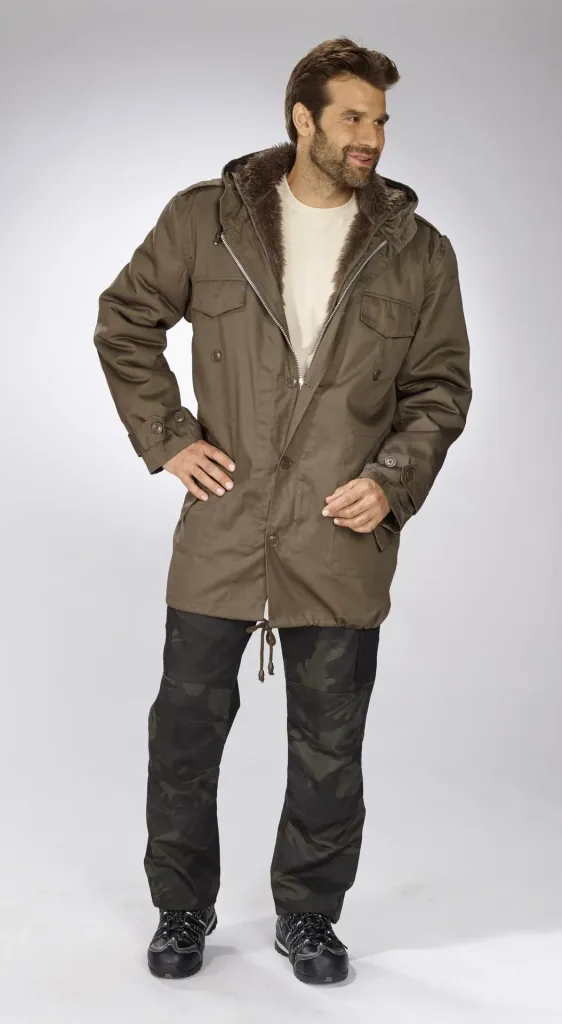 Parka, Farbe steingrau, Gr.M