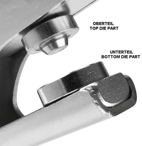 Werkzeugeinsätze 8,5 mm zu Ösenzange Nr. 717439