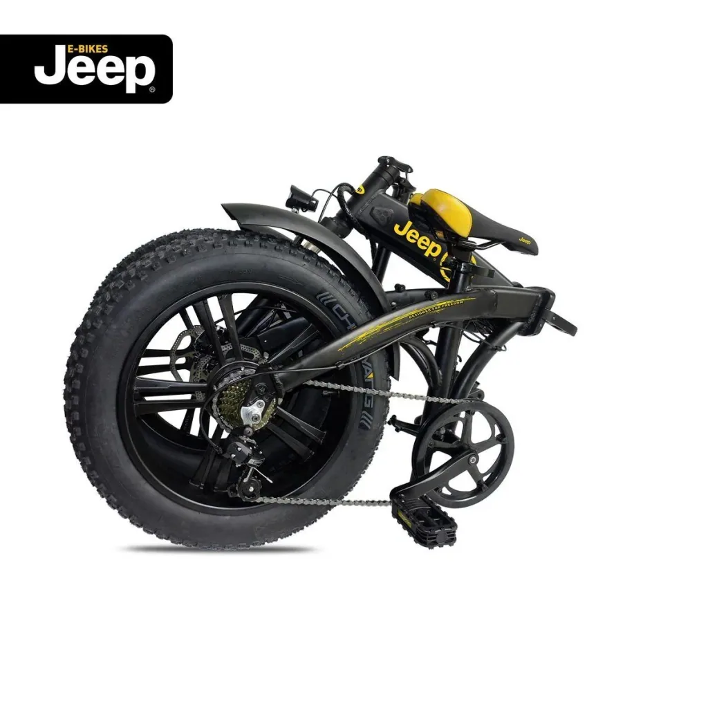 Unisex Fold FAT E-Bike, 20 Zoll, 7-Gang Kettenschaltung, schwarz, Falt-E-Bike FR 7020