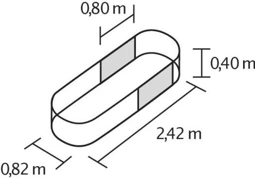 Hochbeeterweiterung stretched 401 rubin