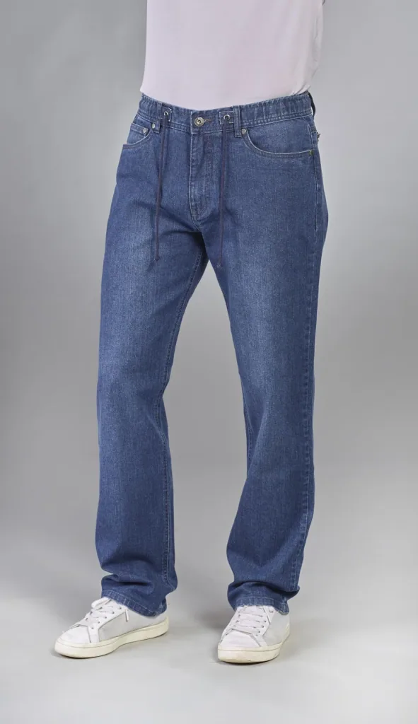 Jeans Traveller Fit, Farbe bluestone, Gr.26