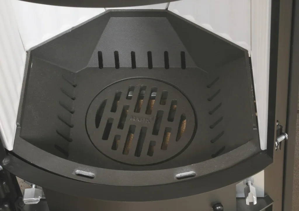 Kaminofen - Avenso ECOplus 8 kW - Kacheln jola-braun/stone