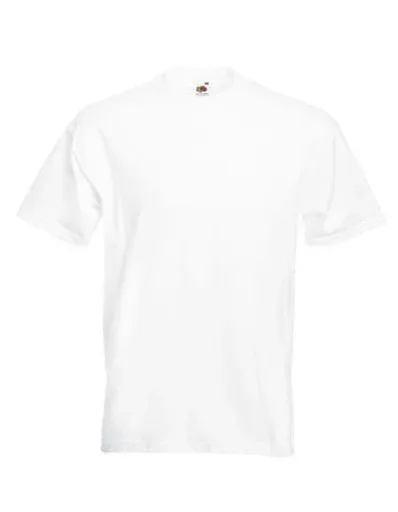 T-Shirt mit Rundhalsausschnitt, Farbe weiß Gr.L