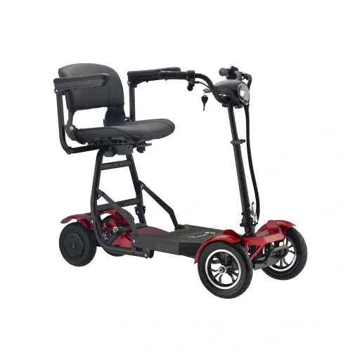 4-Rad E-Mobil Assisi 2.0 6 km/h Basic: 36V/10Ah Li-Ionen, faltbar, rot