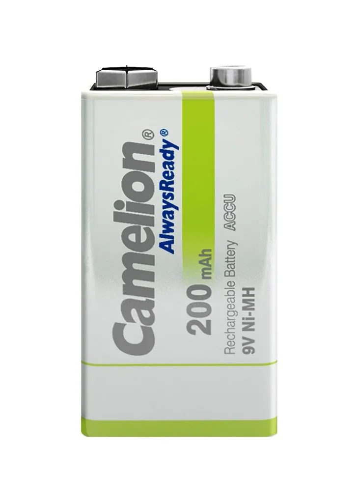 NiMH 9V Block V-Akku mit 200 mAh - 1 Stück