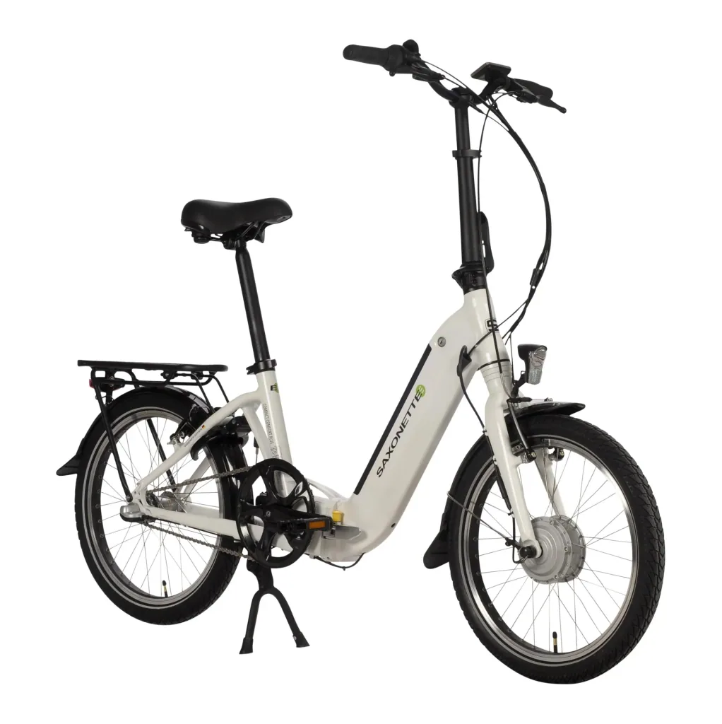 Unisex E-Faltrad, 20 Zoll, Rahmenhöhe 33 cm,3 Gang Nabenschaltung, weiß, Sylt