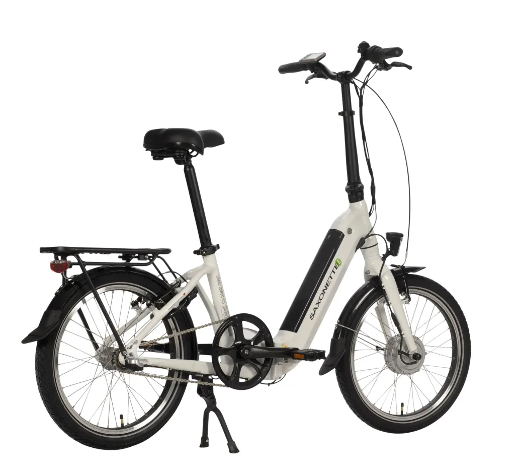 Unisex E-Faltrad, 20 Zoll, Rahmenhöhe 33 cm,3 Gang Nabenschaltung, weiß, Sylt