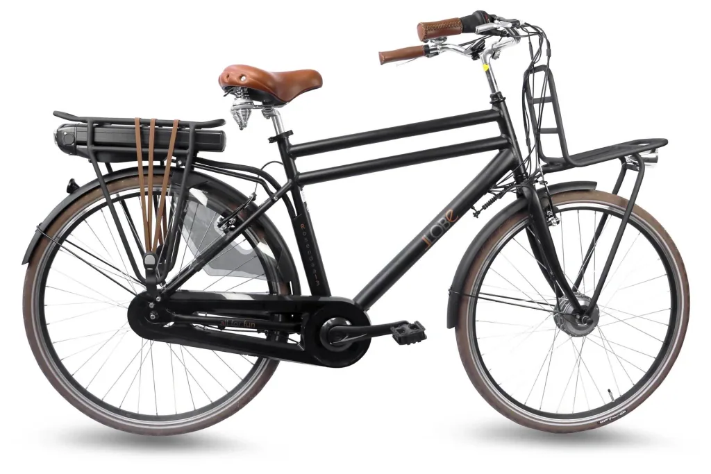 Herren City E-Bike, 28 Zoll, Rahmenhöhe 50 cm, 7-Gang Nabenschaltung, 3 Gent schwarz, 15,6Ah