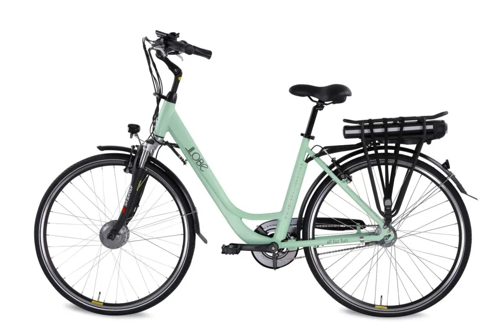 Unisex City E-Bike 28 Zoll, Rahmengröße 50 cm, 7-Gang Nabenschaltung, Metropolitan Joy 2.0 Pastellgrün, 8 Ah
