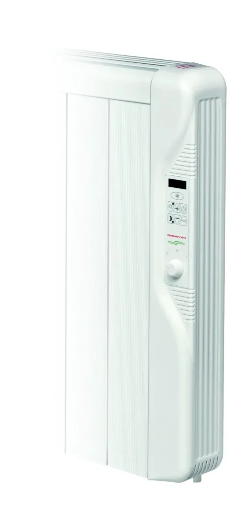 Elektroheizung mit digitalem Thermostat und Wandhalterung, 1250 Watt