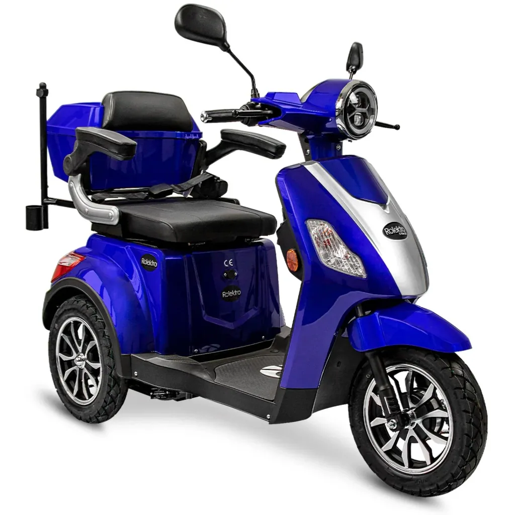 E-Trike 25 V.3, blau; 1.000 W + Straßenzulassung