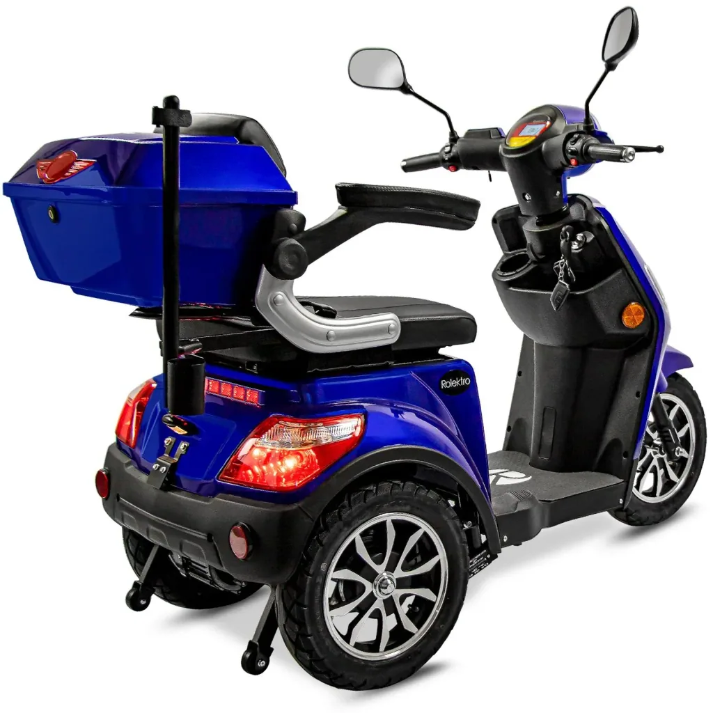 E-Trike 25 V.3, blau; 1.000 W + Straßenzulassung