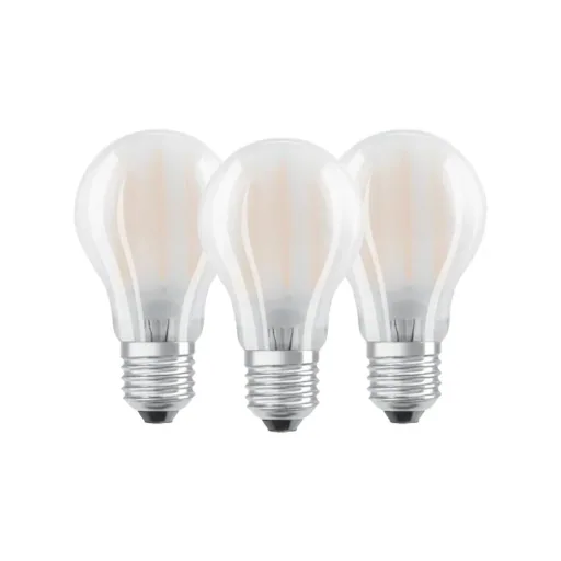 BASE RETRO LED Tropfenlampe mit 4 Watt, E14, warmweiß, matt - 3 Stück