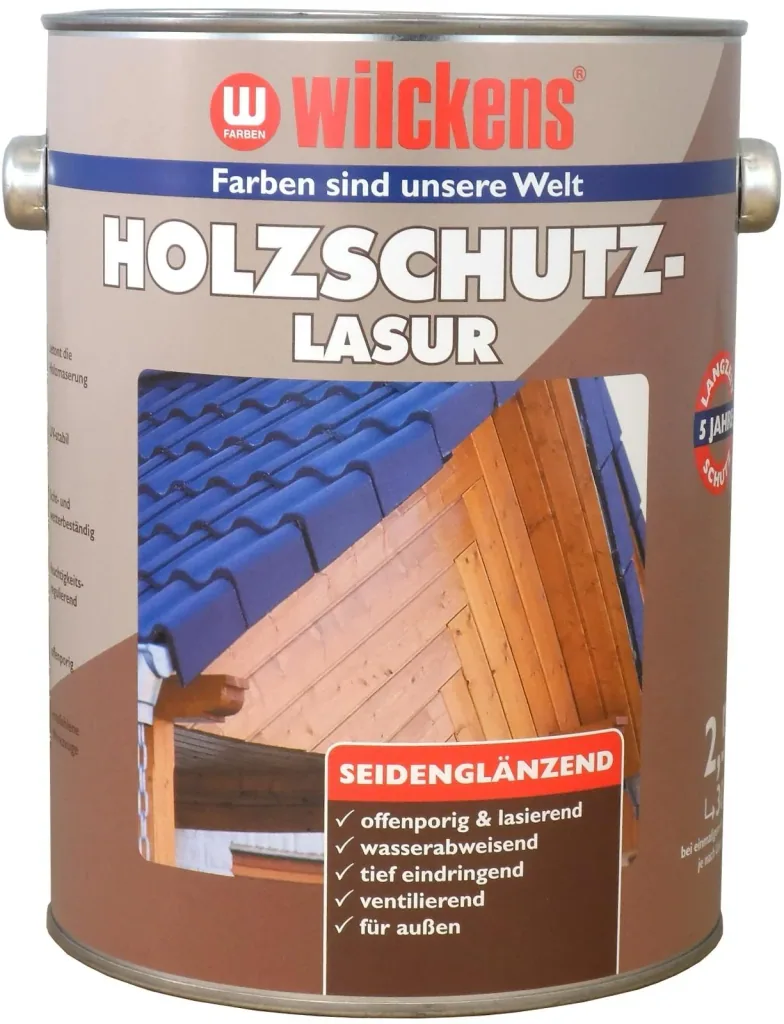 Holzschutzlasur Eiche 2500 ml