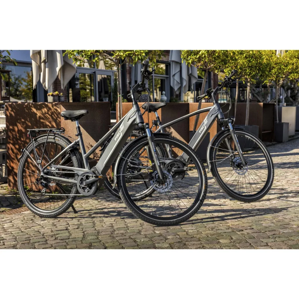 Damen E-Bike Trekking, 28 Zoll, Rahmengröße 49 cm,10-Gang Kettenschaltung, schiefergrau matt, VIATOR 5.0i