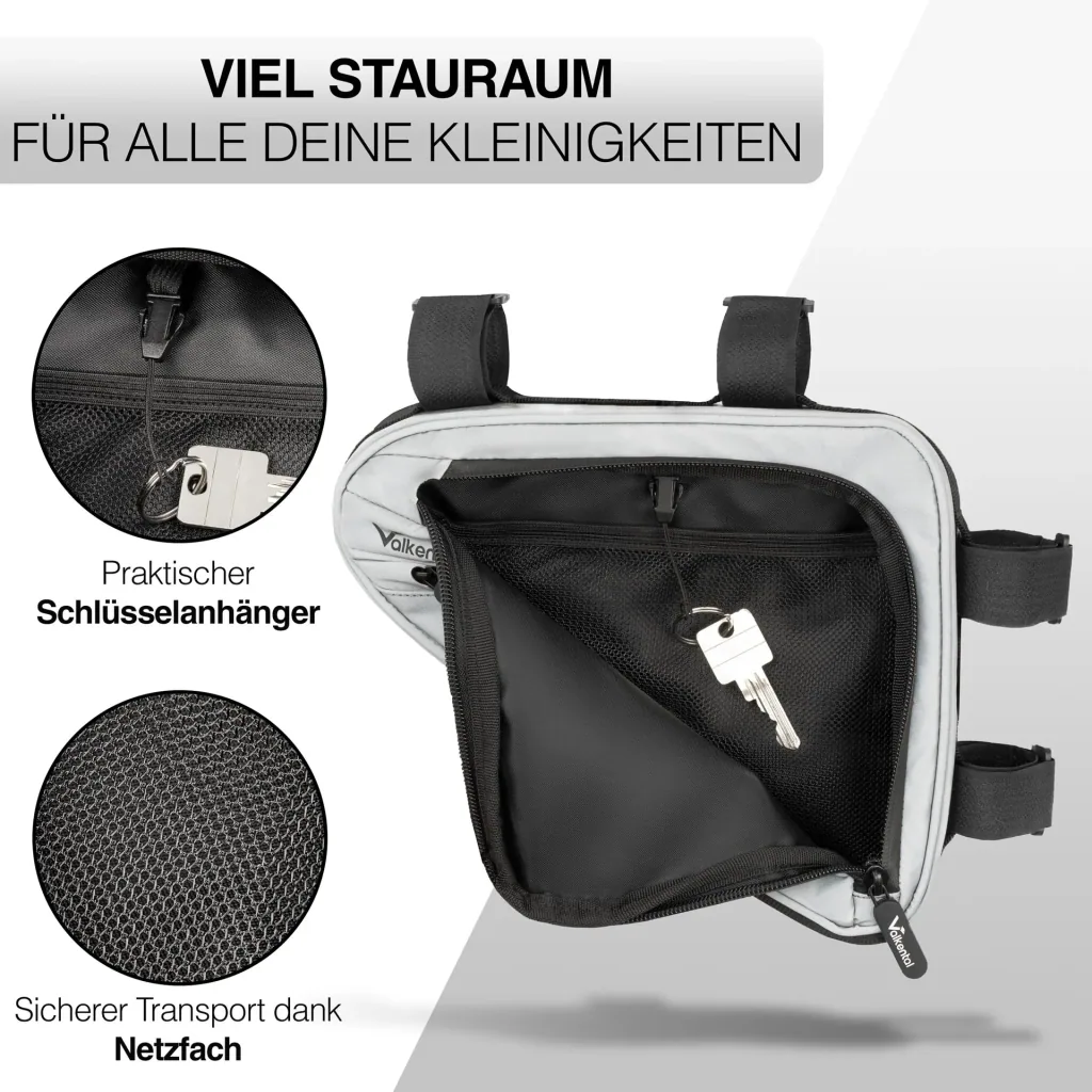 Triangle Bag, Grau relfektierend