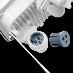 LED Außenstrahler mit Bewegungsmelder Weiß, 10 Watt - 850 Lumen