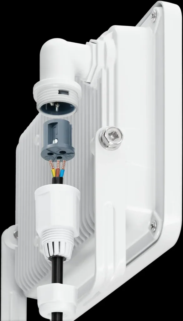 LED Außenstrahler mit Bewegungsmelder Weiß, 10 Watt - 850 Lumen