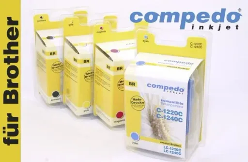 Druckerpatrone für Brother LC1240Y01 gelb