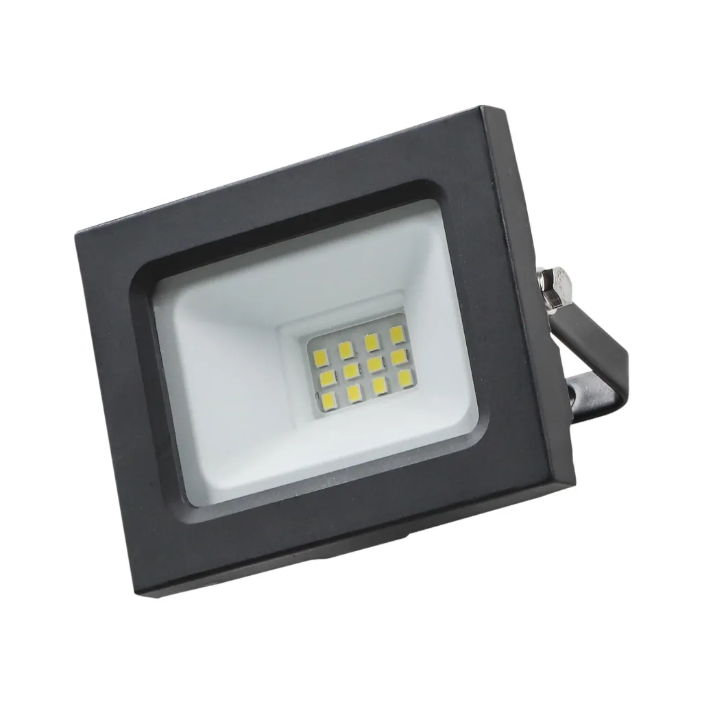 LED Außenstrahler schwarz, 10W 750 Lumen