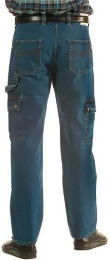 Workerjeans mit Zunftecken, Farbe schwarz, Gr.58