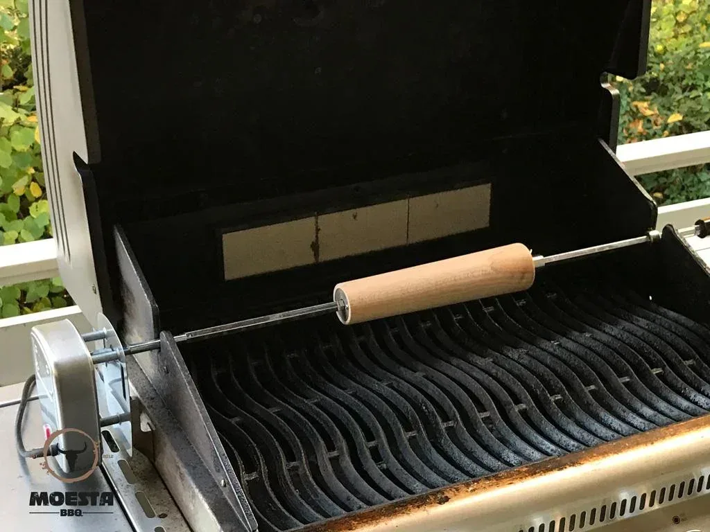 FeuerWalze - Buchenholzrolle : für Fremdhersteller bis Durchmesser 11,8 mm - für Baumkuchen vom Grill