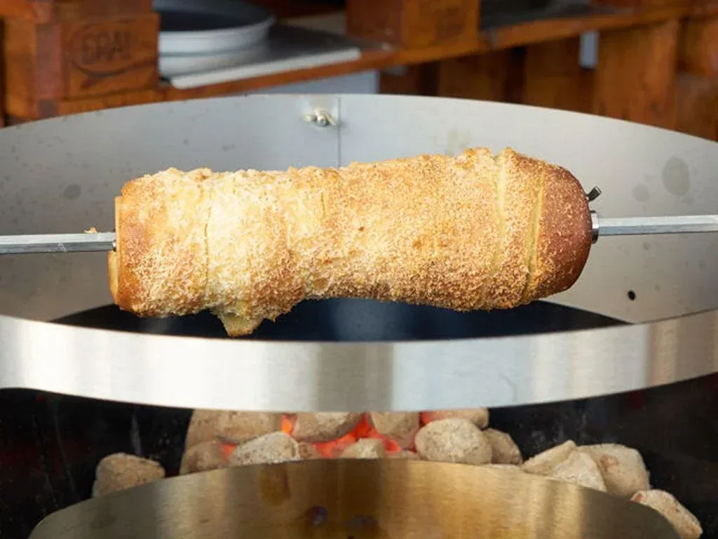 FeuerWalze - Buchenholzrolle : für Fremdhersteller bis Durchmesser 11,8 mm - für Baumkuchen vom Grill
