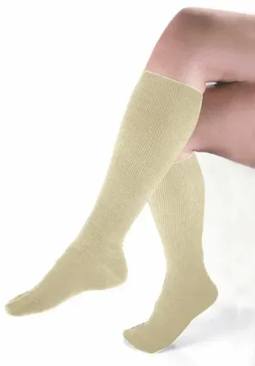 Stützkniestrumpf, beige, Größe 44/45