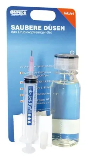 Lexmark schwarz: 120 ml Tinte schwarz + 50 ml Druckkopfreiniger
