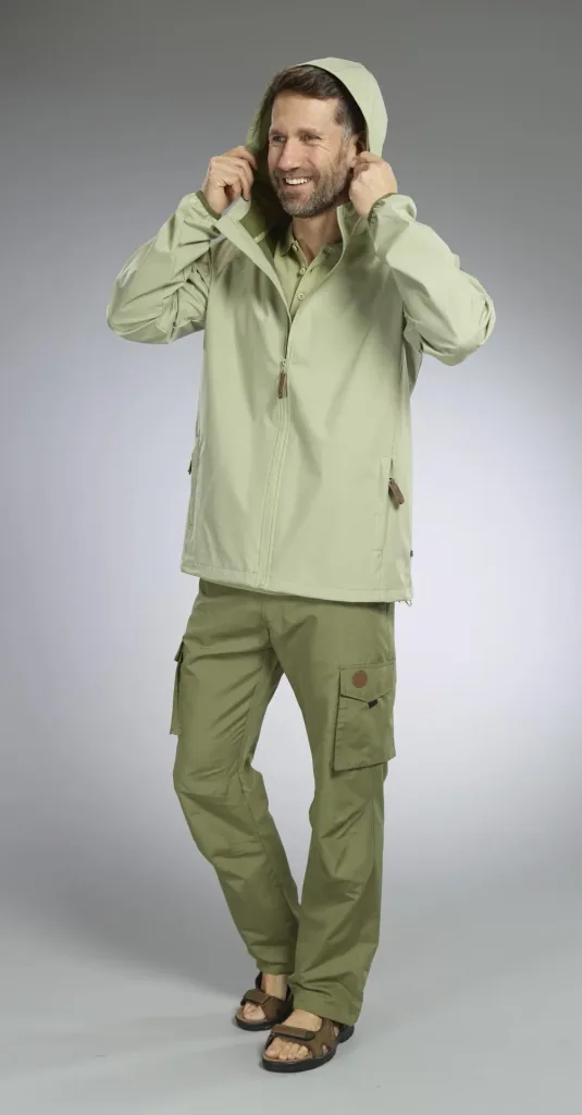 Funktionsjacke, Farbe khaki, Gr.3XL