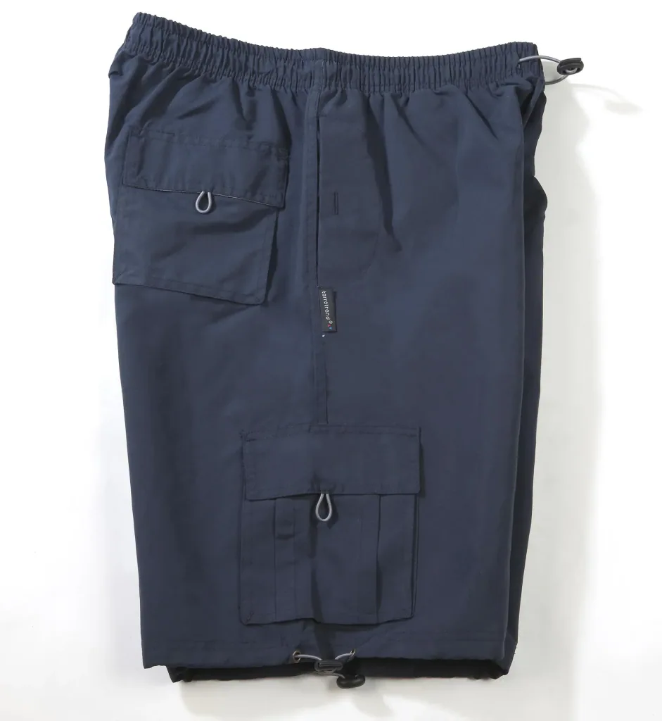 Herren Shorts mit Gummizug, Farbe marine, Gr. XXXXL