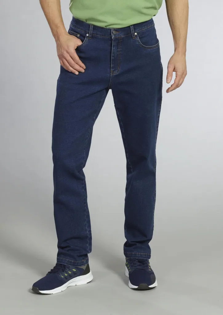 5 Pocket Jeans, Farbe Indigo, Gr.60