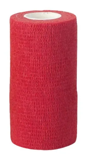 Klauenbandage Vetlastic, rot, 10 cm, selbsthaftend