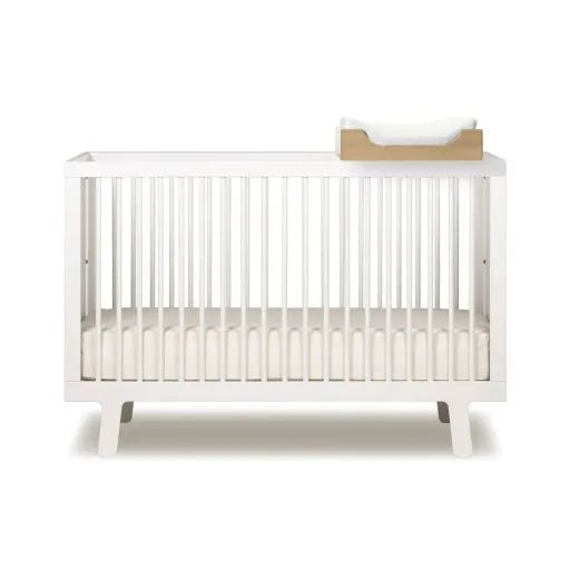 Oeuf Babybett Sparrow weiß 70 x 140